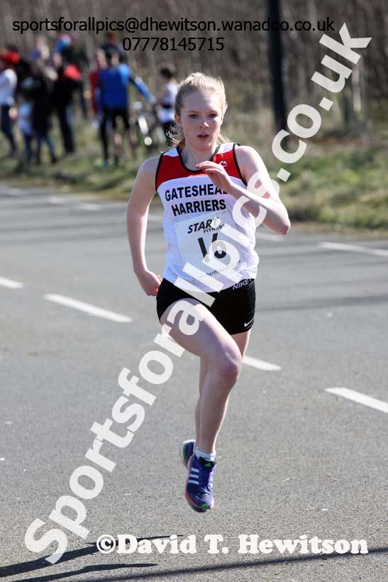 Senior womens Elswick Harriers Good Friday Road Relays. Photo: David T. Hewitson/Sports for All Pics